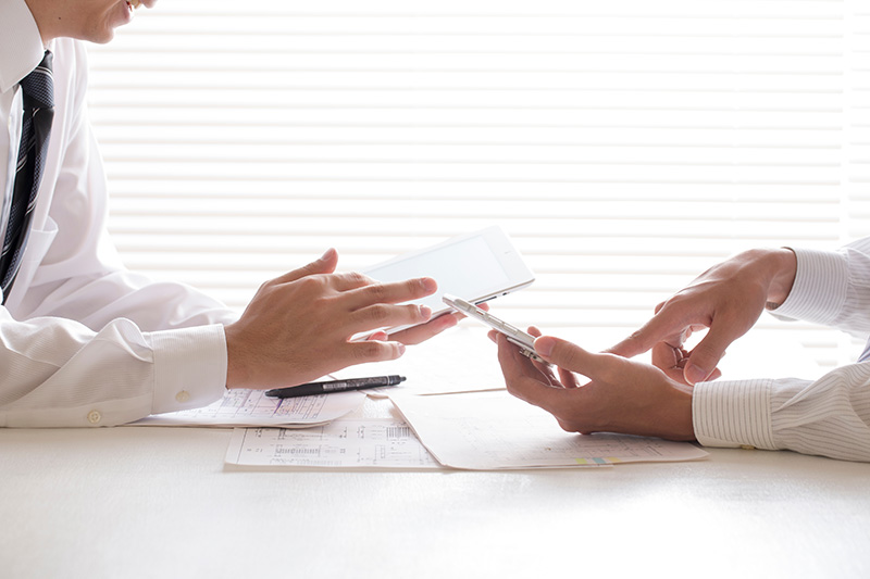 クリニック開業支援 打ち合わせイメージ